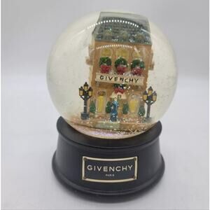 Givenchy Black Gold Cream Holiday Boutique Snow Globe